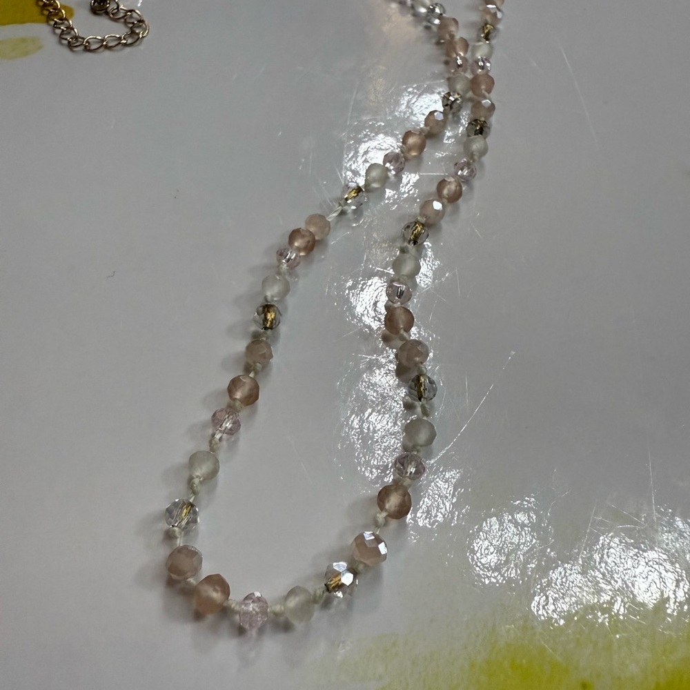 Elegant Multi-Color Beaded Necklace